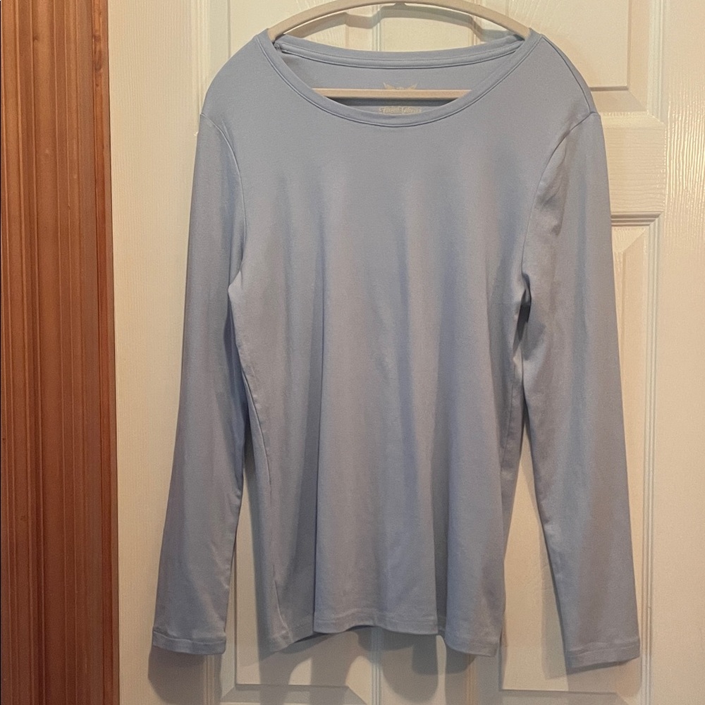Faded Glory Sky Blue Long Sleeve Shirt